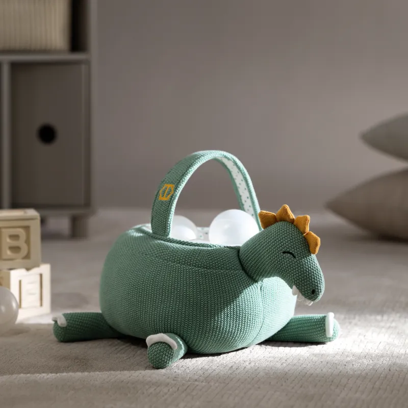 Корзина для игрушек динозаврик Динно