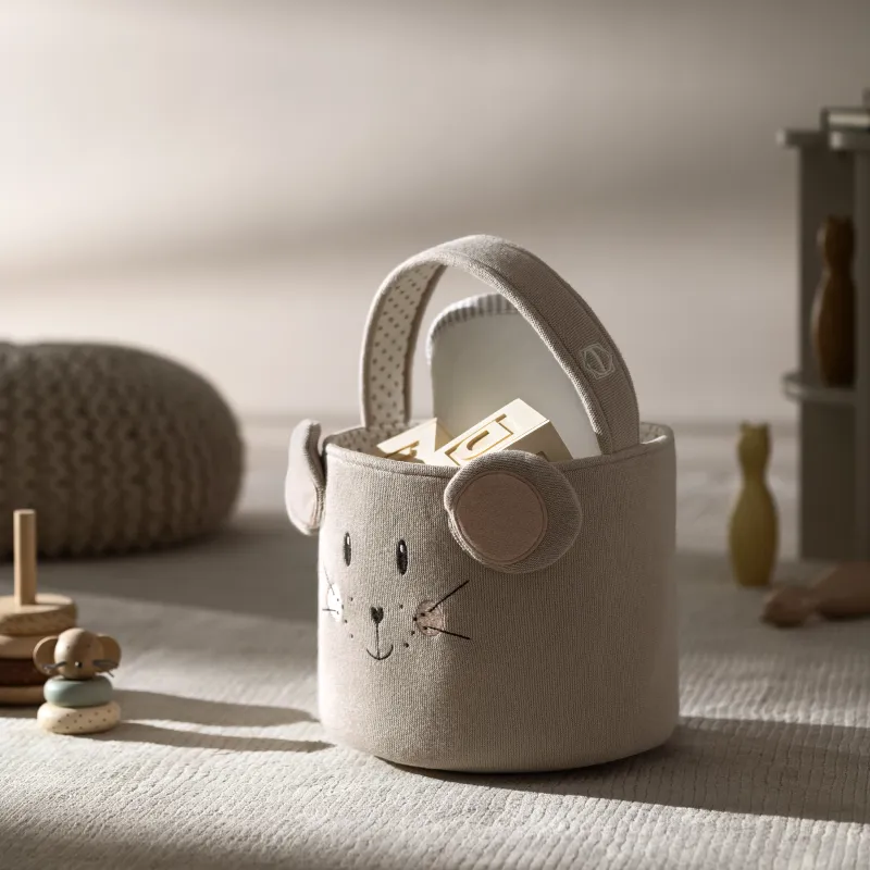 Корзина для игрушек мышка Пикколо